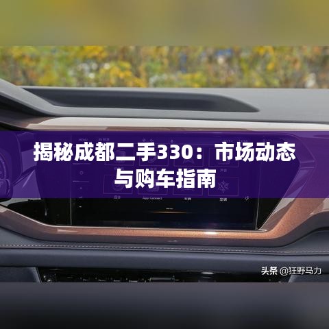 揭秘成都二手330:市场动态与购车指南