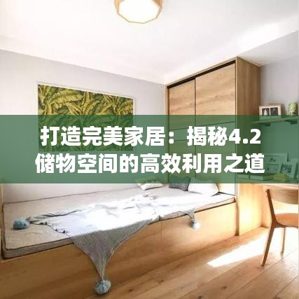 打造完美家居:揭秘4.2储物空间的高效利用之道