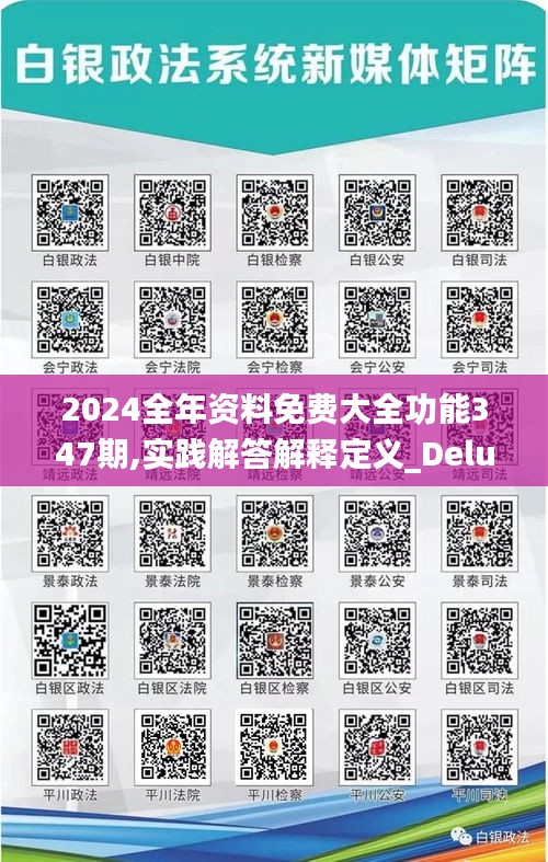 2024全年资料免费大全功能347期,实践解答解释定义_Deluxe3.630