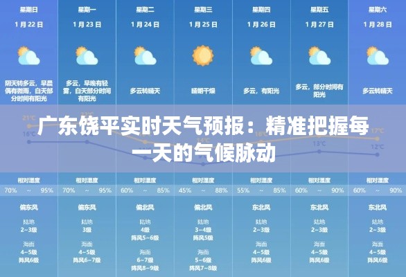 广东饶平实时天气预报：精准把握每一天的气候脉动