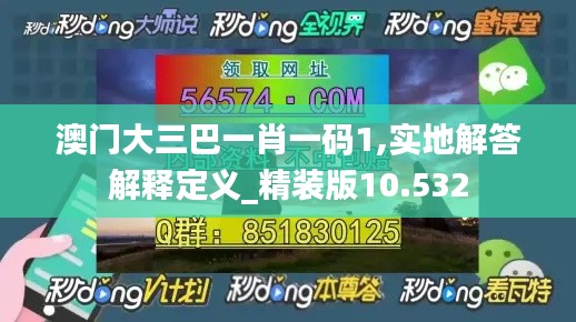 澳门大三巴一肖一码1,实地解答解释定义_精装版10.532