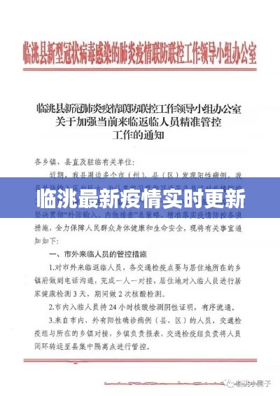 临洮最新疫情实时更新
