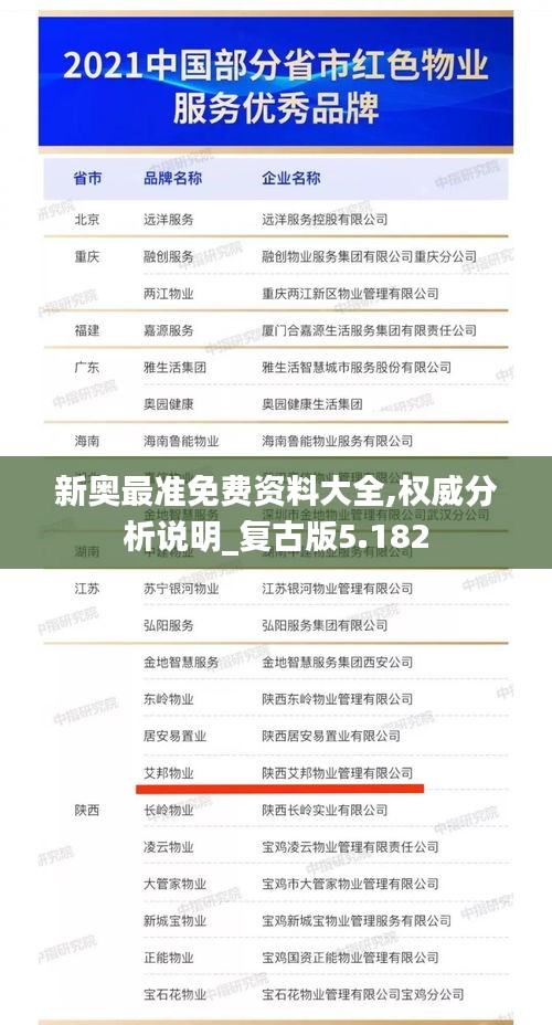 新奥最准免费资料大全,权威分析说明_复古版5.182