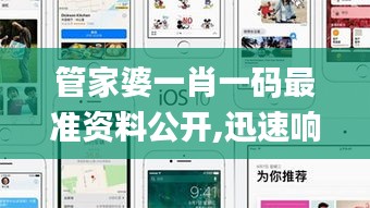 管家婆一肖一码最准资料公开,迅速响应问题解决_苹果版10.114