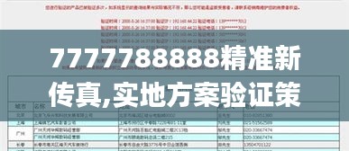 7777788888精准新传真,实地方案验证策略_10DM9.100