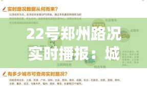 22号郑州路况实时播报：城市交通脉动的瞬间