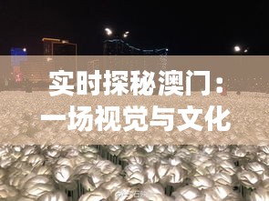 实时探秘澳门:一场视觉与文化的盛宴