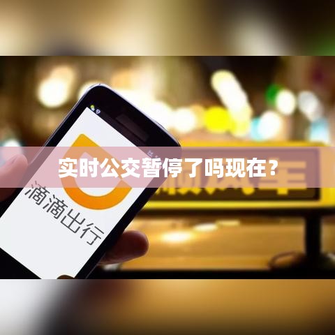 实时公交暂停了吗现在?