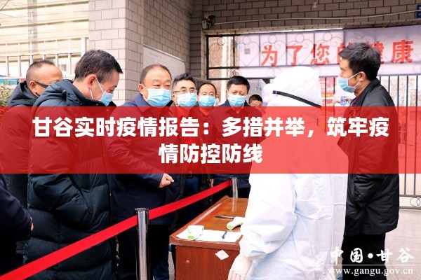 甘谷实时疫情报告:多措并举,筑牢疫情防控防线
