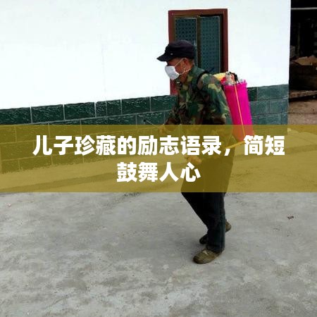 儿子珍藏的励志语录，简短鼓舞人心