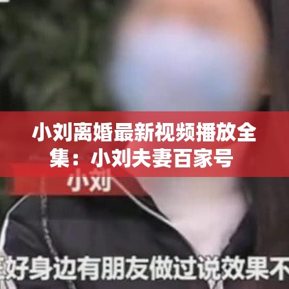 小刘离婚最新视频播放全集:小刘夫妻百家号