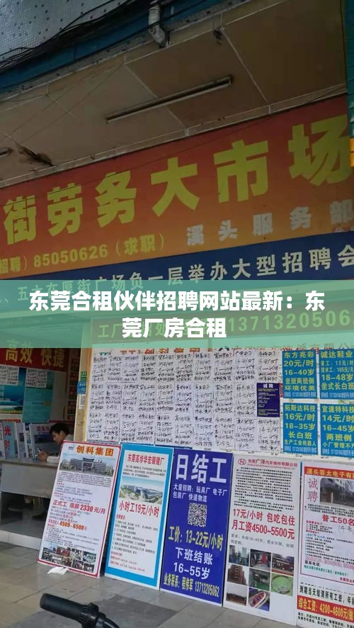 东莞合租伙伴招聘网站最新:东莞厂房合租