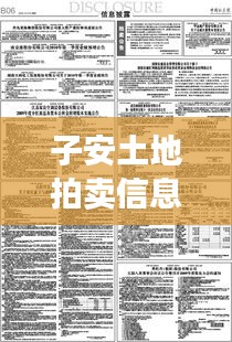 子安土地拍卖信息最新公告：子安买房笔记扒一扒 