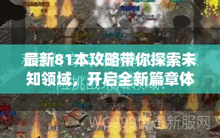 最新81本攻略带你探索未知领域,开启全新篇章体验