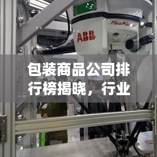 包装商品公司排行榜揭晓,行业领军者的实力展现!