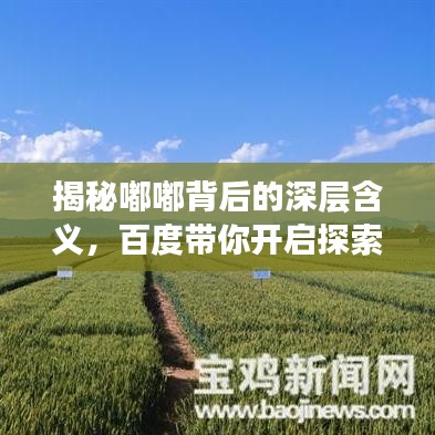 揭秘嘟嘟背后的深层含义,百度带你开启探索之旅!