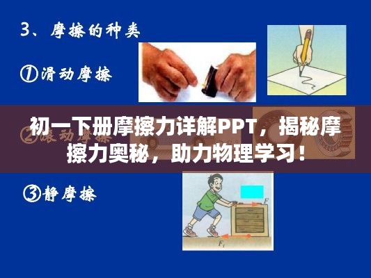 初一下册摩擦力详解PPT,揭秘摩擦力奥秘,助力物理学习!