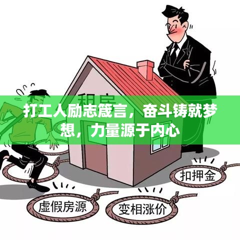 打工人励志箴言,奋斗铸就梦想,力量源于内心