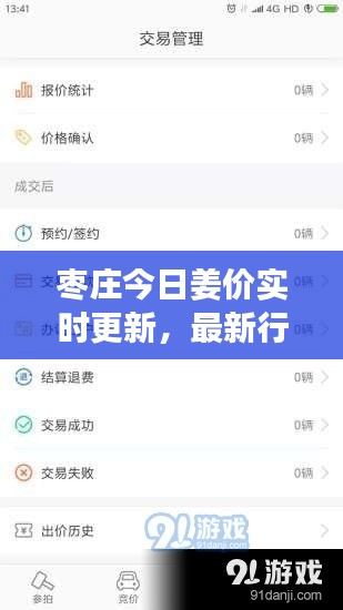 枣庄今日姜价实时更新,最新行情查询